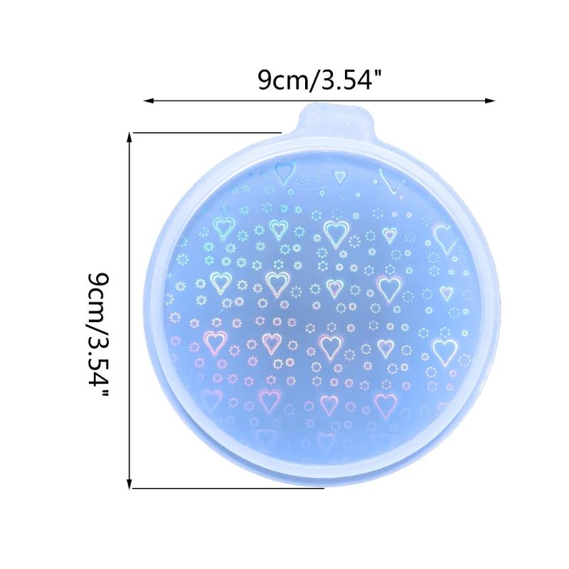 Placemat Tray Molds DIY Coaster Molds Silicone Tray Molds Epoxy Resin Casting Molds for DIY Casting Home Decoration