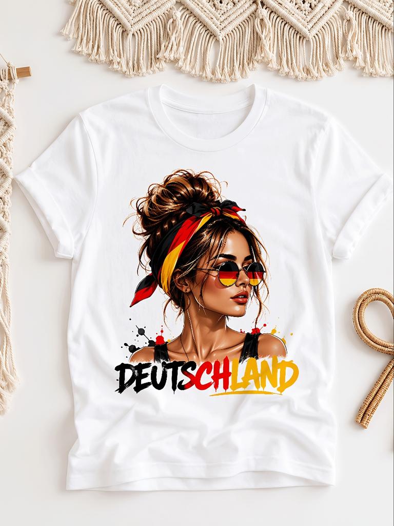 Gerunisexy Unisex And Mes Football Fan Retro Y2k Oversized Unisex Tee With Gerunisex National Print Hot Unisex All Tshirt