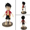 6pcs/set Anime One Piece Figures PVC Action Model Dolls Figure Toys Cute Luffy Nami Zoro Collection Brinquedos Full Set