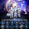 Astronaut Planetarium Projector for Bedroom 12 Image Discs, Galaxy Night Light, Ceiling Mood Lighting, LED Space Room Decor