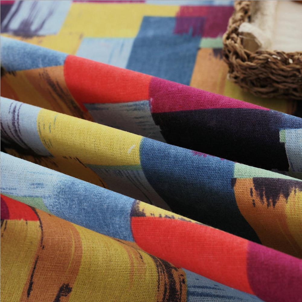 

European Tablecloth for Dining Room, Polyester-Cotton Color Table Cloth, Home Textiles, Finished Products 70*70cm