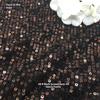 Sequin Bead Embroidery Elastic Mesh Fabric for DIY Sewing Stage Costumes Dress Scarf Clothing Fashion Cloth By The Meter