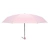Kompaktowy Mini Parasol Podróżny Parasol Ochrona UV 5-krotny Ultralekki Parasol Przeciwsłoneczny Przenośny Manualny