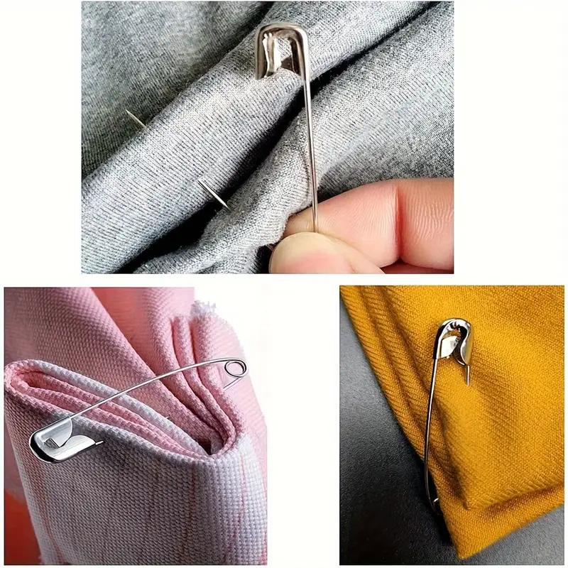 260Pcs Safety Pins Assorted Size Large Safety Pins and Small Safety Pins for Clothes Sewing