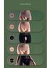 Huaxianzi High Waist Tummy Control Open Crotch Fleece-Lined Leggings for Women - Nude Look, Warm for Autumn/Winter.