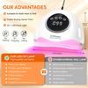 DianaBeauty UV-Nagellampe Professioneller Nageltrockner mit Touchscreen Professionelle Maniküre-Lampe mit Smart-Sensor Nagelstudio-Werkzeuge