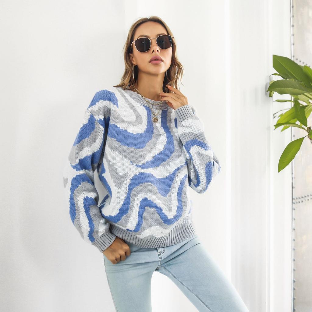 Autumn New Women's Loose Autumn/Winter Long Sleeve Casual Knitwear