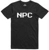 Gamer T-skjorte Herre RPG Geek Anti-sosial NPC Slogan Normal Passform T-skjorte