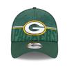 Casquette new era 39thirty - nfl training 2023 green bay packers - homme - vert - sportswear