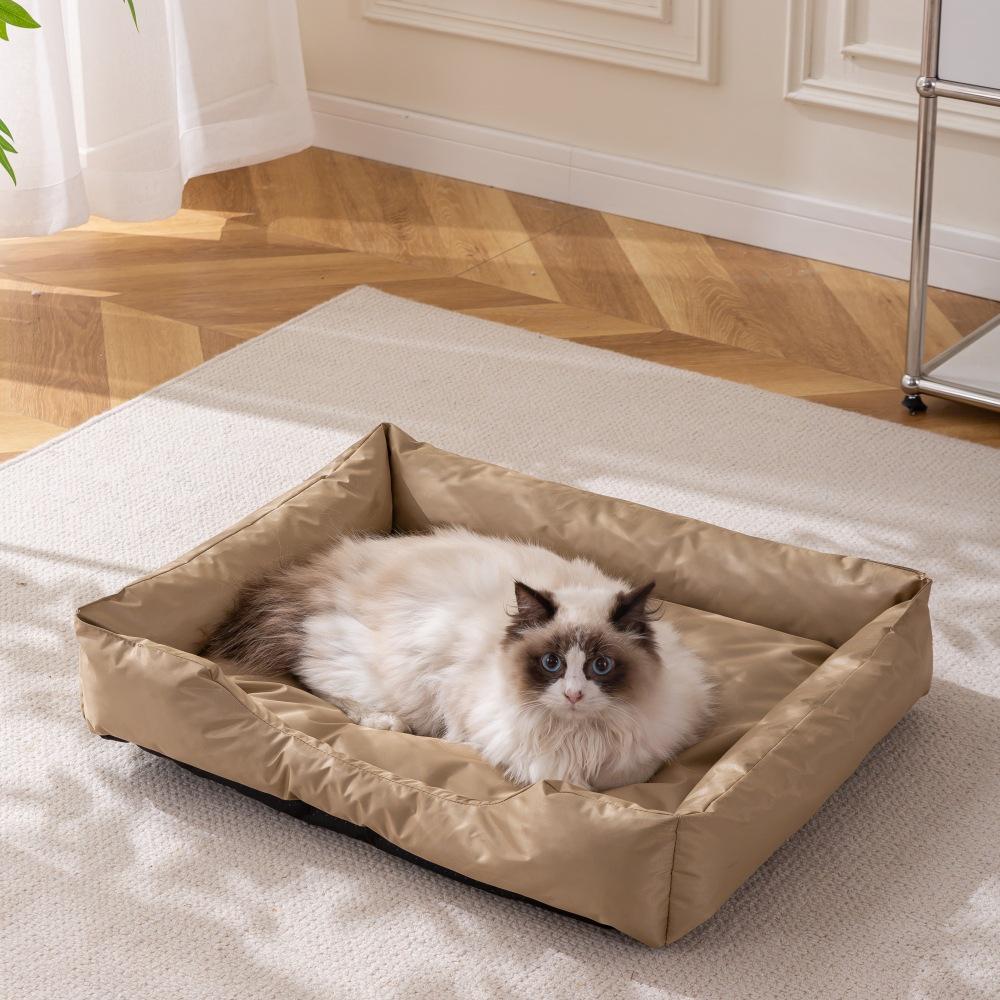Waterproof Oxford Cloth Pet Nest: Warm, All-Season Dog Bed for Pets - Available In Large, Medium, and Small Sizes