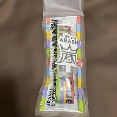 ARASHI LIVE TOUR 2026 We are Final Limited Official Goods strap