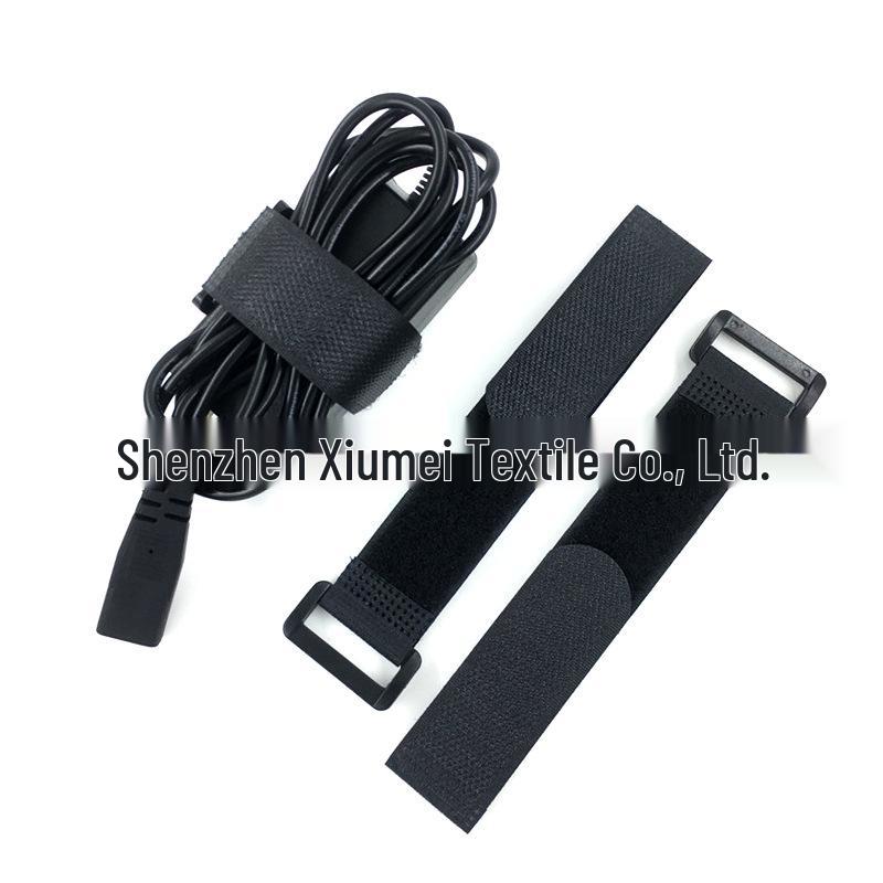 Buckle Hook & Loop Straps: Non-Elastic Multi-Functional Ties for Bicycle, Data Cable, and Storage Solutions