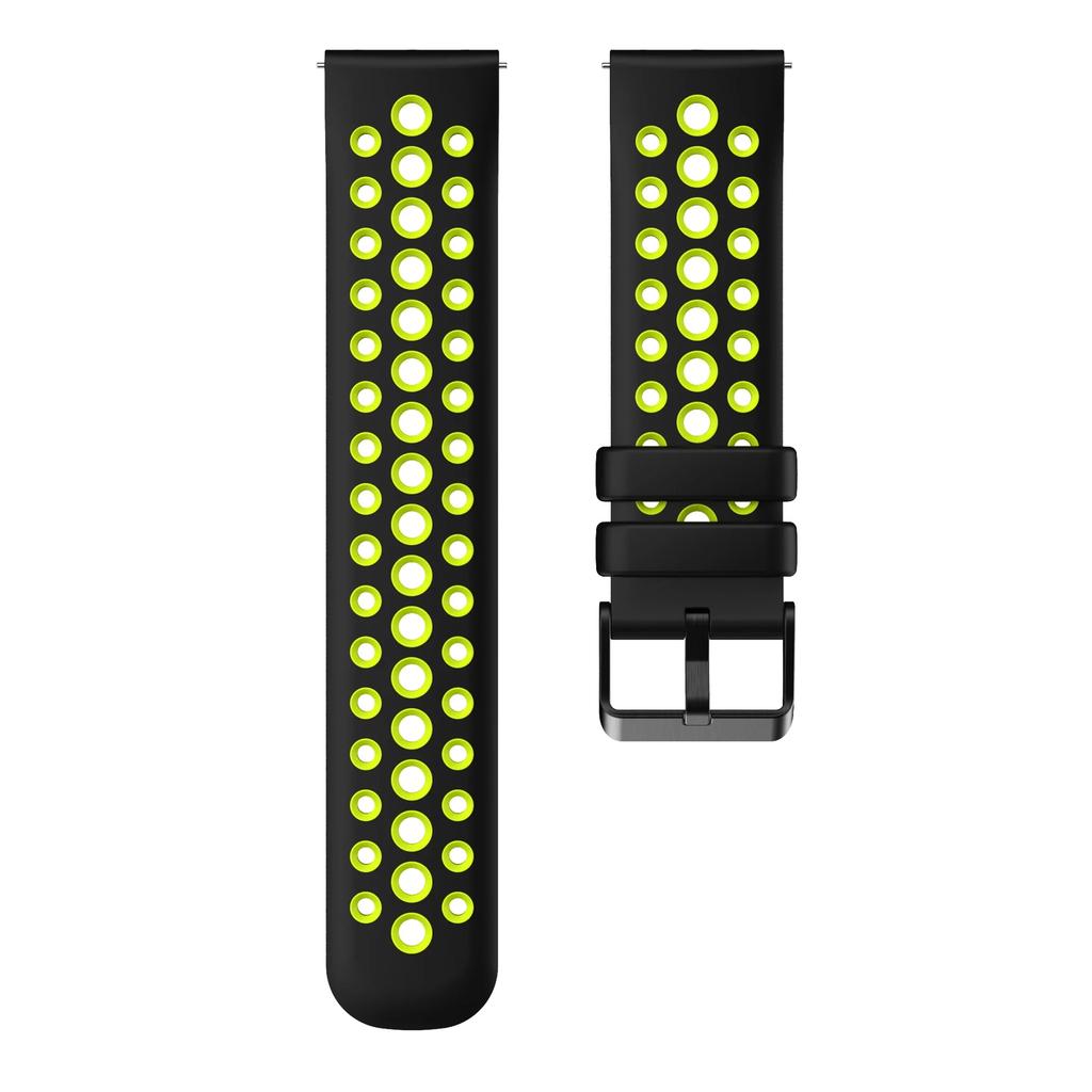 22mm Silicione Band for Huawei GT6 Pro GT6 46mm Two-tone Round Hole Sport Band for Huawei GT6/5/4 GT6/5 Pro 46mm Universal Strap