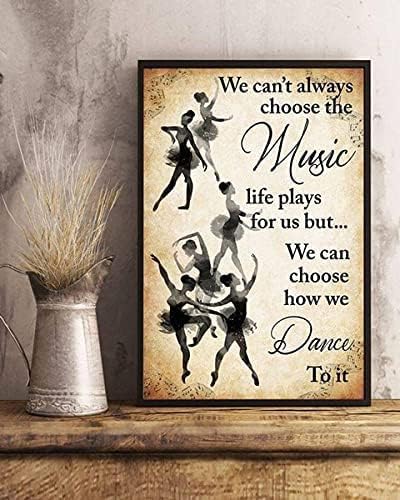 

BALLET LOVERS BALLERINA DANCE DANCER STYLES BEAUTIFUL FOR GIRL Metal Sign Tin Sign Kitchen Bar Fun Novel Coffee Bar Club Wall 20x30cm（7.8x11.8inch）