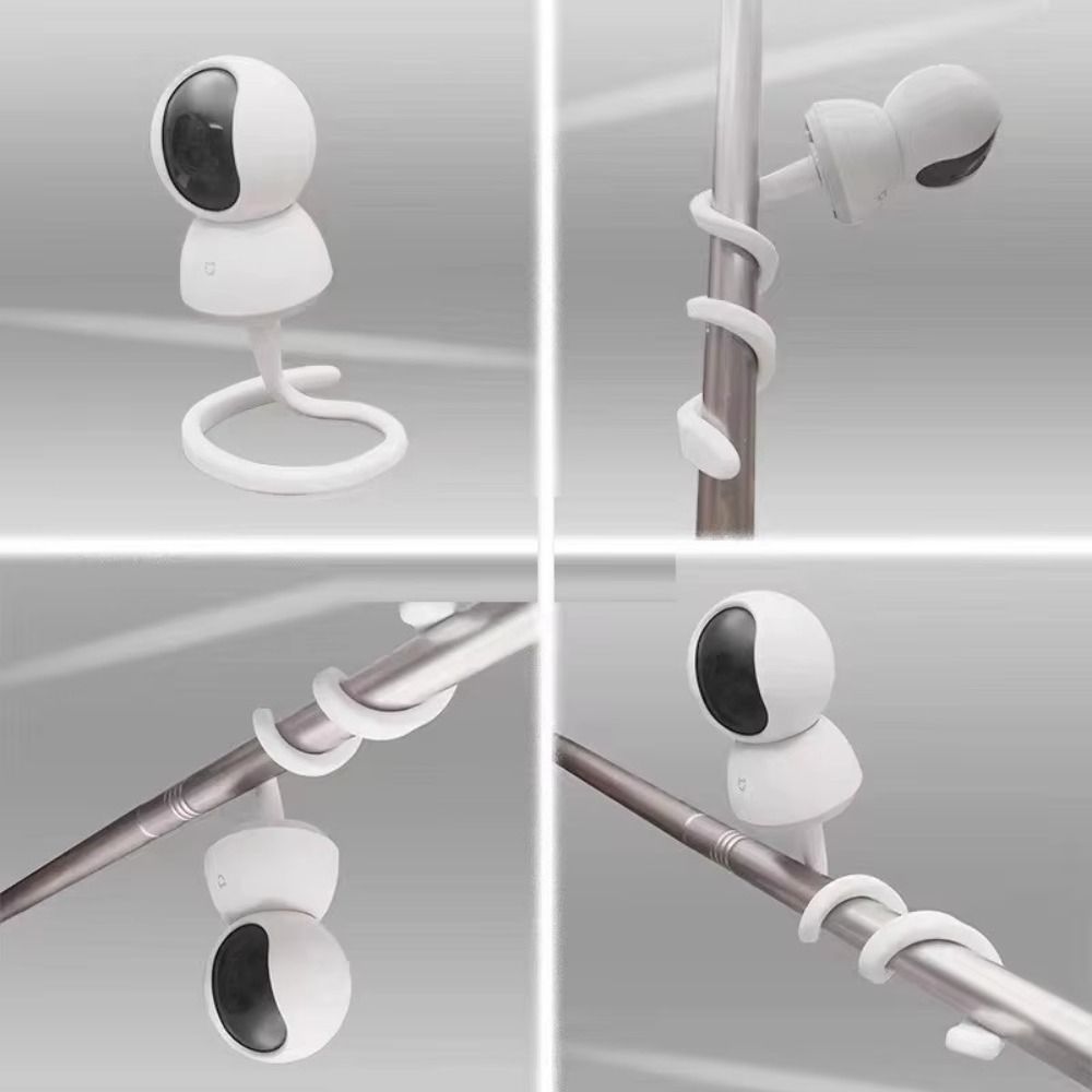 Flexibler Babykamera-Halter Silikon-Webcam-Ständer Neuer Babyphone-Halter Krippen-Wiegenstange