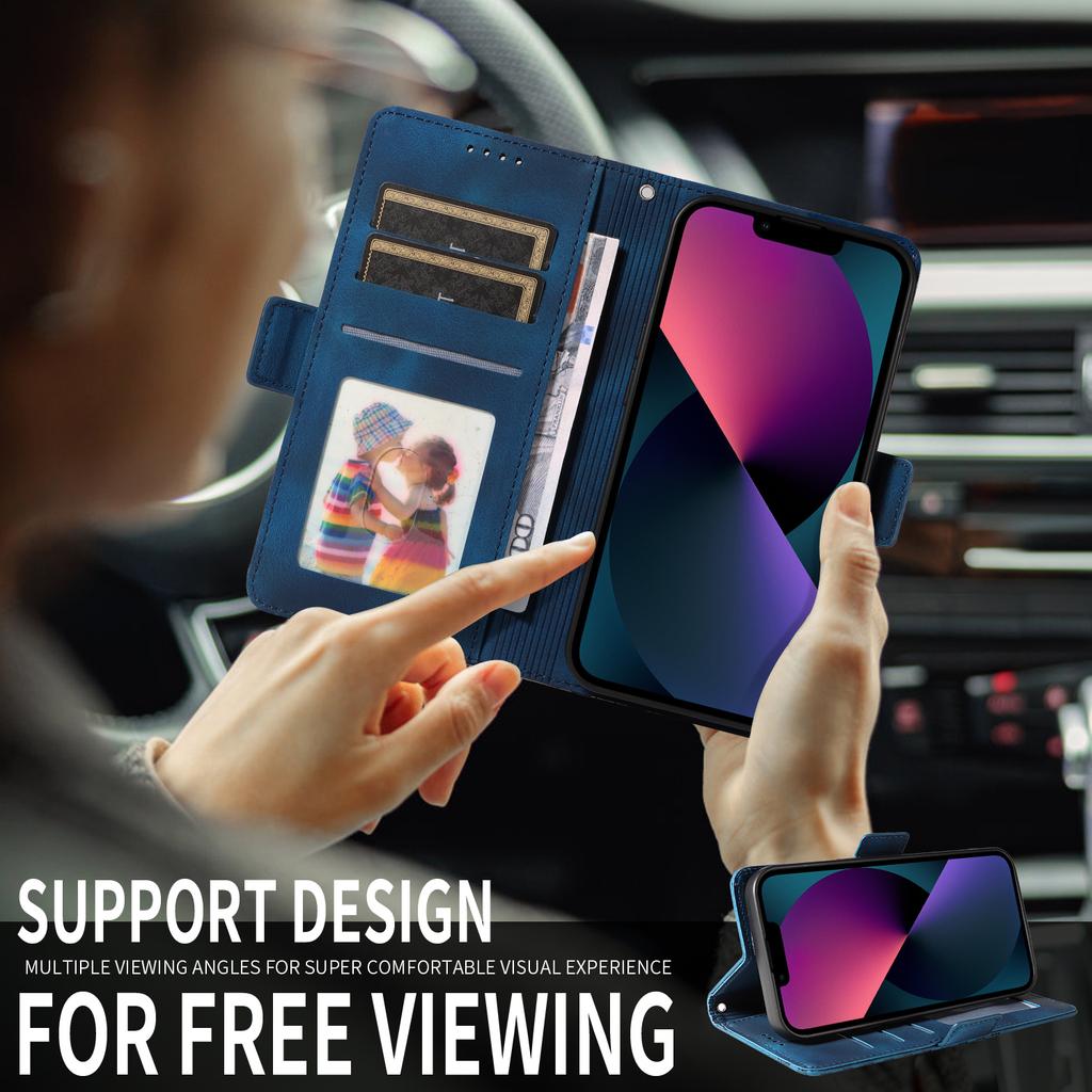 Dla Honor 400 Pro 5G (Światowy) Skórzane Etui Portfel Wytłaczany Romb Pokrowiec na Telefon Stojak ze Smyczą