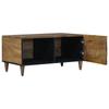 Coffee Table Brown 80 x 50 x 40 cm Solid Mango Wood