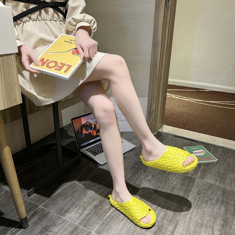 Women's Home Slippers 2024 New Arrivals Durian Slipper Summer Couples Casual Comfort Flip Flops Woman Flats Beach Shoes Slides