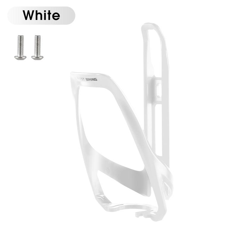 

WEST BIKNG Велокріплення для пляшки з водою Багатокольоровий Тримач для пляшки Легкий Цілісний Кріплення для пляшки на гірський велосипед/шосейний велосипед Підставка для чашки для напоїв білий