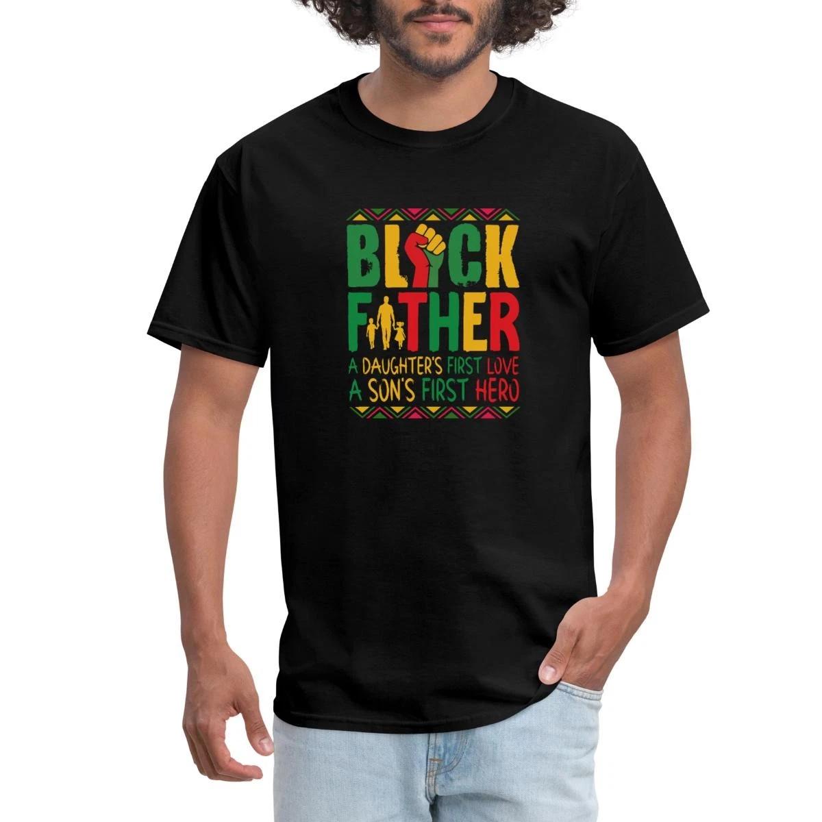 Black Father | Juneteenth Father s Celebration Men s T-Shirt XL