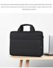 Stoßfeste Aktentasche mit einer Schulter für 15,6-Zoll-Laptops – kompatibel mit Huawei und Dell