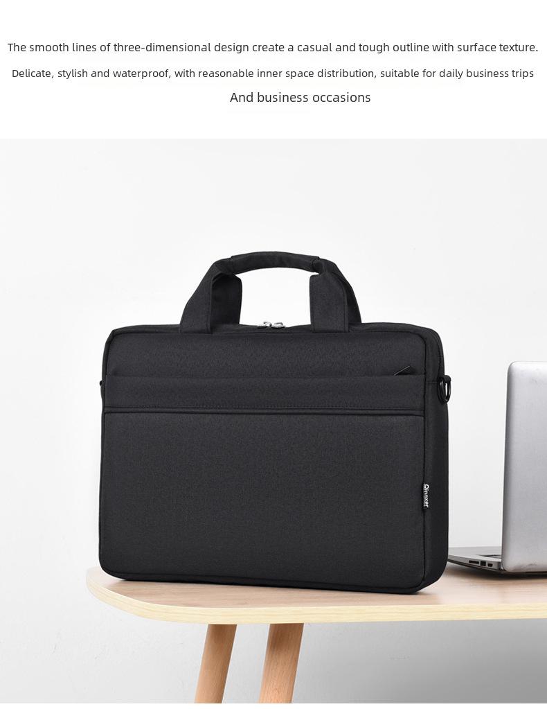 Servietă antișoc cu un singur umăr pentru laptopuri de 15,6 inchi - Compatibilă Huawei și Dell