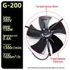 Three-Phase Asynchronous Motor Axial Flow Cooling Fan with Variable Frequency Speed Regulation