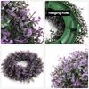 Artificial Front Door Wreath 4 Season Eucalyptuses Flowers Wreath for Wedding