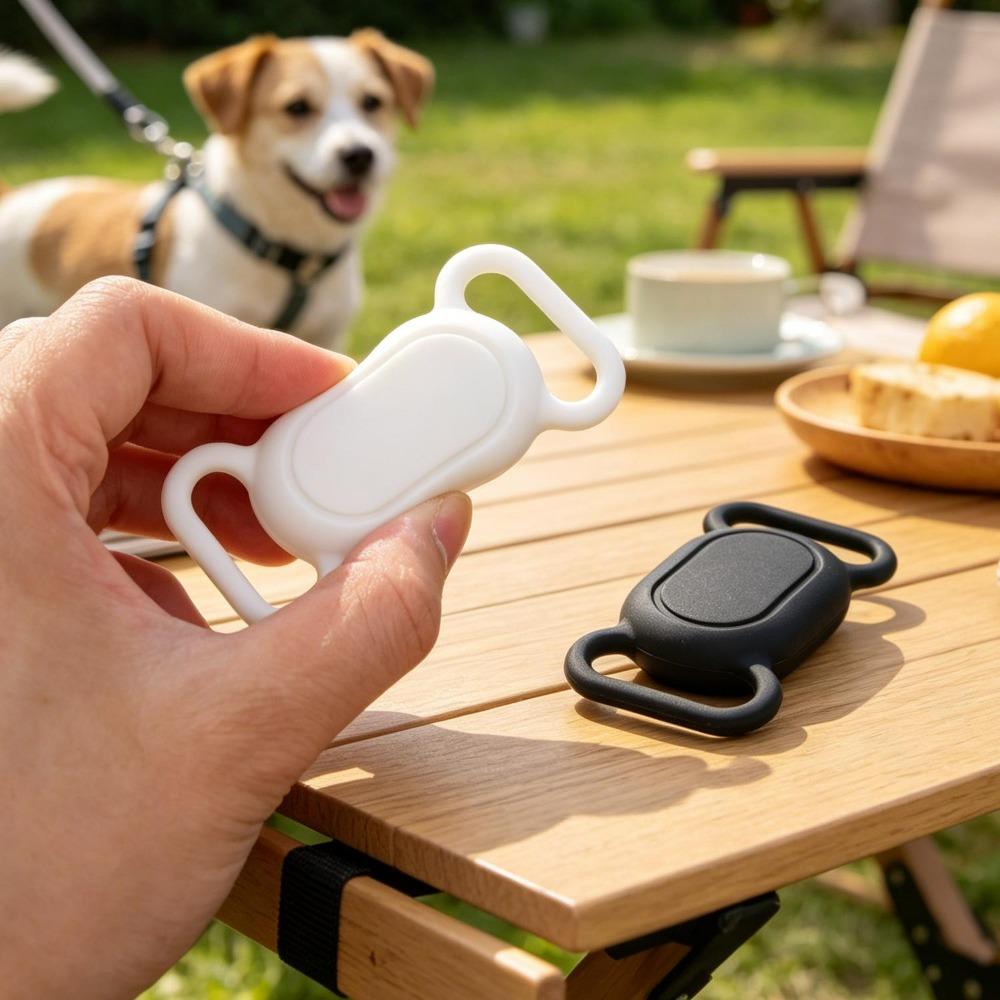 Wasserdichte Katzen-Hunde-Halsbandhülle für Xiaomi Tag Tracker Stoßfest Kratzfest für XiaomiTag Anti-Verlust Gerät Silikon Schutzhülle