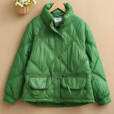 Vintage Oversized Cotton Coat for Women, Plus Size Outerwear with Warmth and Style