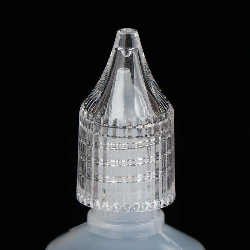 10/15/30/50 ml Plastikowa Butelka z Kroplomierzem Wielokrotnego Użytku Butelki na Płyny 5 Szt. Pusta Długa Butelka Kształt Długopisu Na Tusz Olejek Eteryczny Pigment