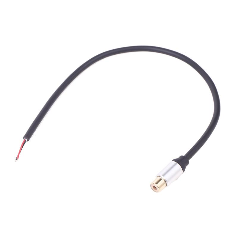 

Провод динамика RCA, гнездовой разъем адаптера, разъем для оголенного провода, аудиокабель с открытым концом для усилителя, аудио-видео ресивер, динамики as the picture