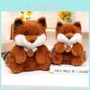 Adorable Cartoon Fox Plush Toy Cute Companion For Kids Home Decoration Soft Pillow