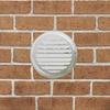 Ventilation Grille Set 4 pcs Silver 200 mm Stainless Steel