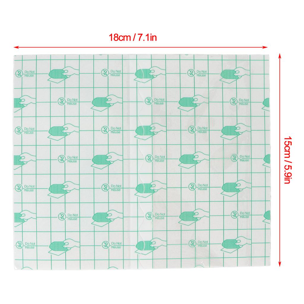 5 Stück Tattoo Nachsorge Verband Professionelles Wasserdichtes Klebeband Tattoo Folienverband Tape für Männer Frauen