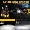 2pcs H11 LED Headlight Bulbs - 30000LM CSP Chips Plug & Play for Lexus GX J12 2001-2009 2002 2003 2004 Low Beam Light Lamp Bulb