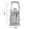 Keychain Multitool Screwdriver Bit Foldable Bike Repairs Tool Stainless Steel Bottle Opener Phone