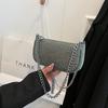 Underarm Bag Women's New Fashion Chain Handbag Sequined Shoulder Messenger Bag