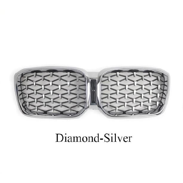 Front Grilles Glossy Black Car Bumper