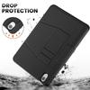 Case for IPad Air 11 13 2024 Rugged Full Body Protection PU and Plastic Hybrid Combo Cover for IPad Pro 11 13 Inch
