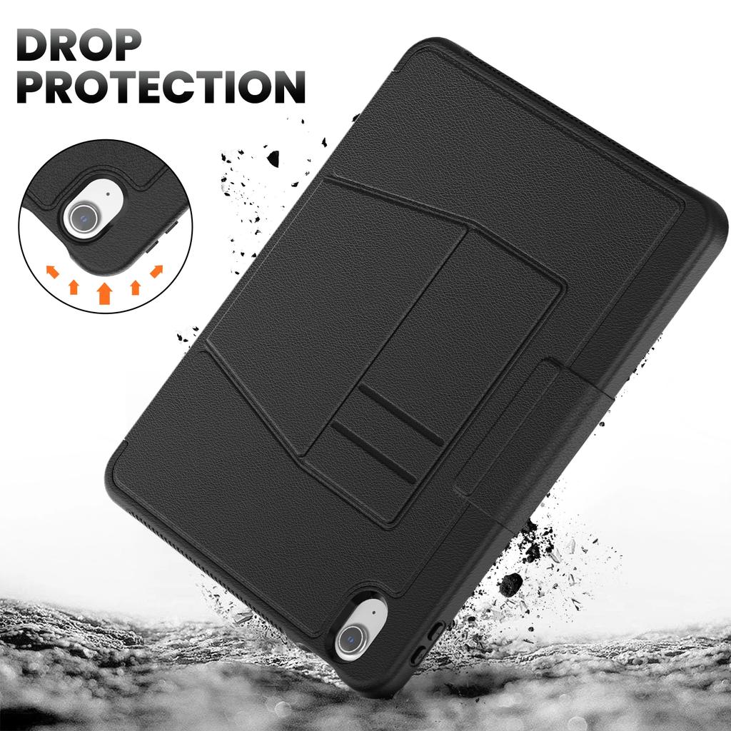 Case for IPad Air 11 13 2024 Rugged Full Body Protection PU and Plastic Hybrid Combo Cover for IPad Pro 11 13 Inch