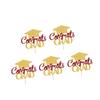 Graduation Party Cake Toppers Bachelor Degree Decorations Cupcake Accessories