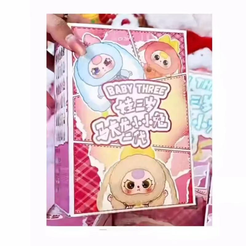 2025 Genuine Baby Three Second-Generation Macaron Little Rabbit V2 Kawaii Decoration Pendant Toy Girl Gifts Genuine