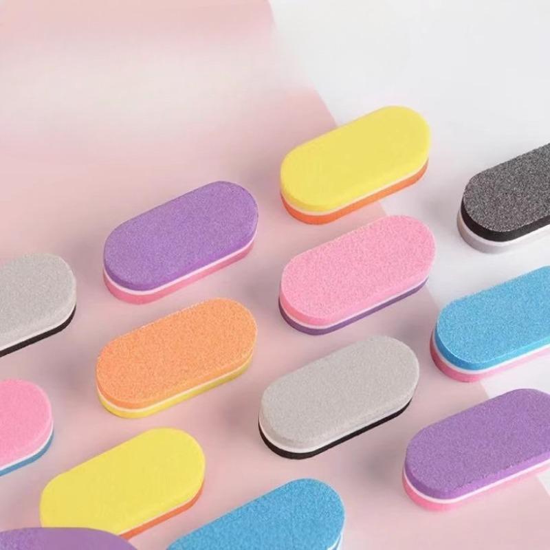 Sponge File, Small Tofu Blocks, High-elasticity Sponge, Nail Polish and Sanding Dual-purpose Tool, Washable Jelly