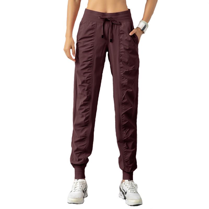 2022 Spring/Summer Quick-Dry Slim Fit Drawstring Fitness Pants - Loose Cuffed Casual Running Pants 82