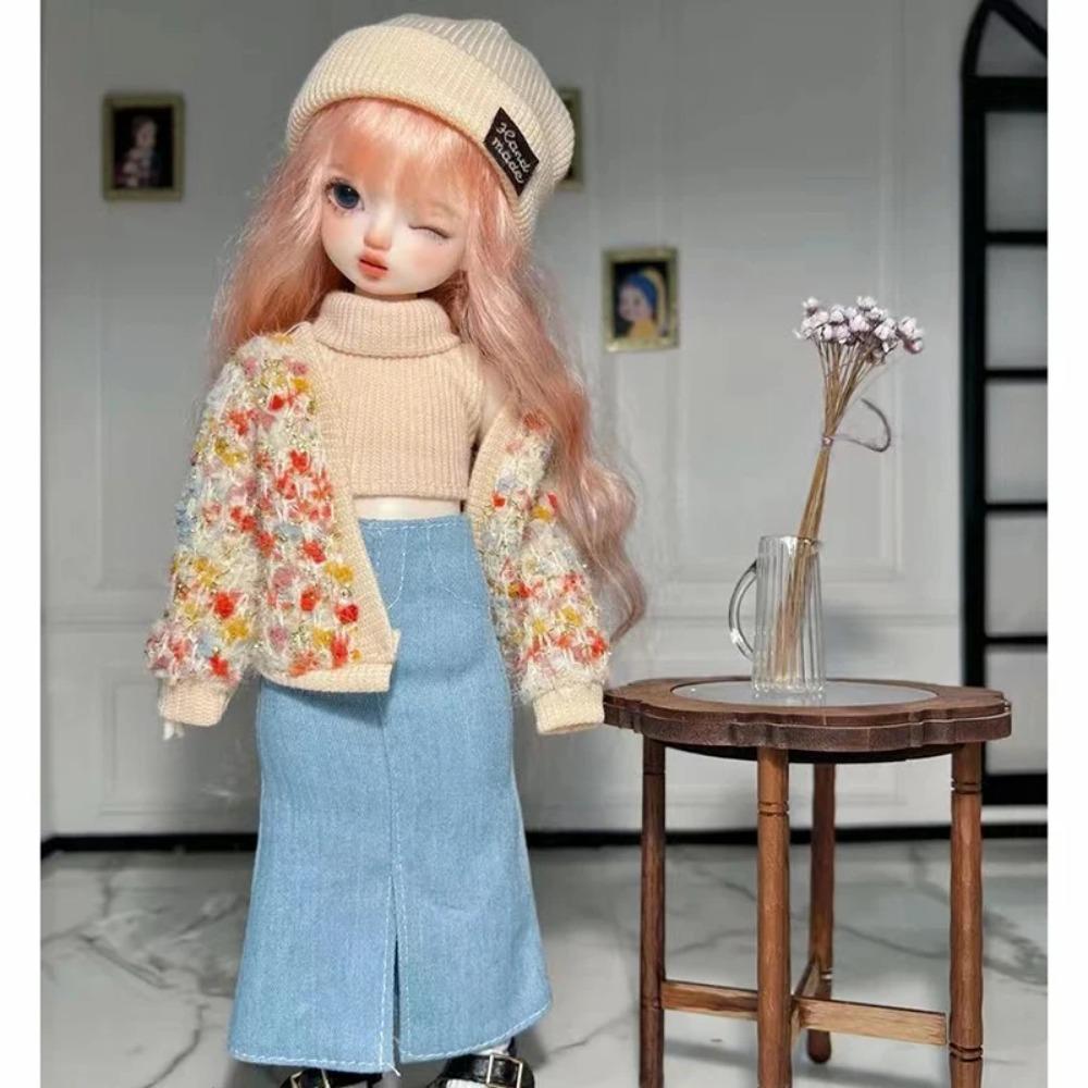 

Модная Милая Повседневная Одежда для Куклы 30 см 1/6 BJD Набор Наряда для Куклы Платье Принцессы Игрушка для Девочки Подарок Аксессуары для Куклы Праздничный Подарок