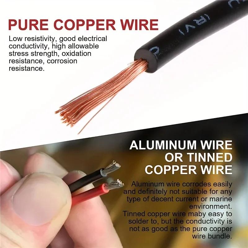 10PCS 2 Pin Way Electrical Wire Connector, 18AWG Male Female Plug Socket, Quick Disconnect Wire Connectors for Car, Truck