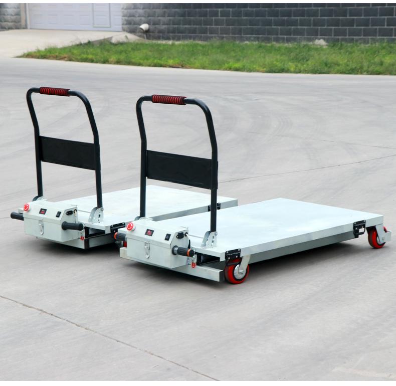 Ximu Leike Electric Hydraulic Handcart: Portable Single Scissor Lift Flatbed Truck