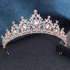 15 Colors Princess Crown Bridal Tiaras and Crowns for Girls Prom Birthday Wedding Hair Jewelry Party Head Accessories
