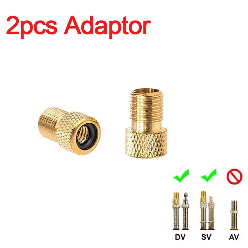 2~8 шт. Велосипедный насос-переходник для клапана Преста на Шредер Адаптер для накачки на велосипедный клапан